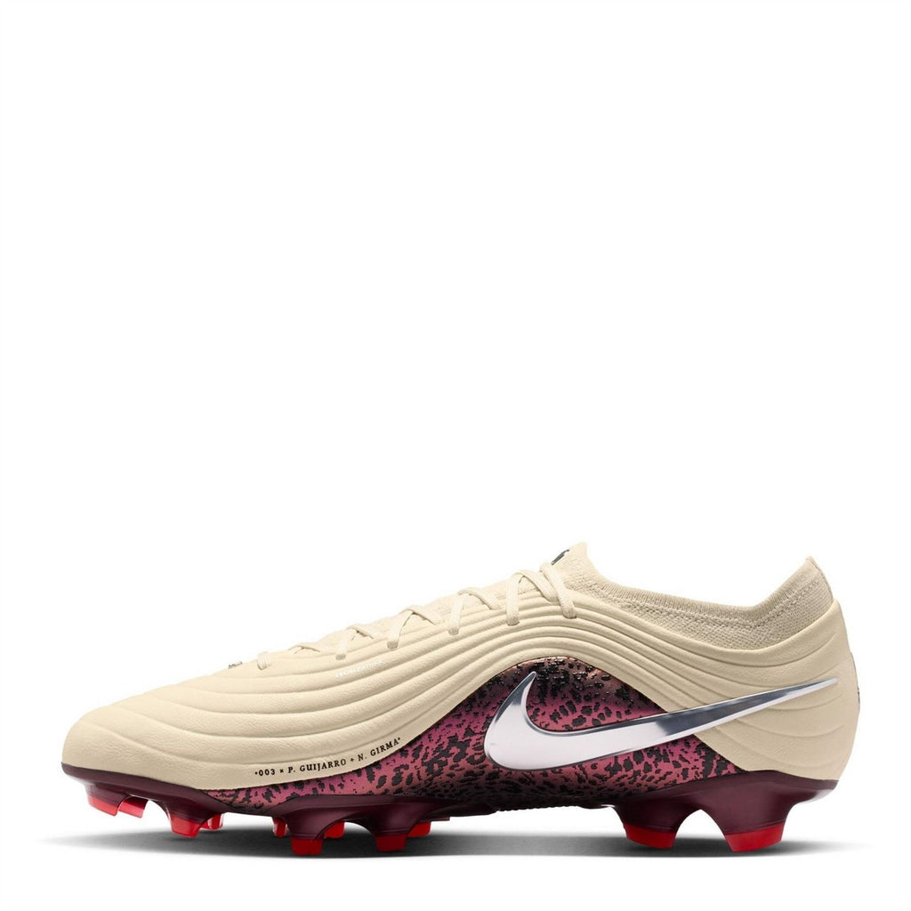Nike Tiempo Maestro Firm Ground Football Boots – Burgundy/Print – view 2