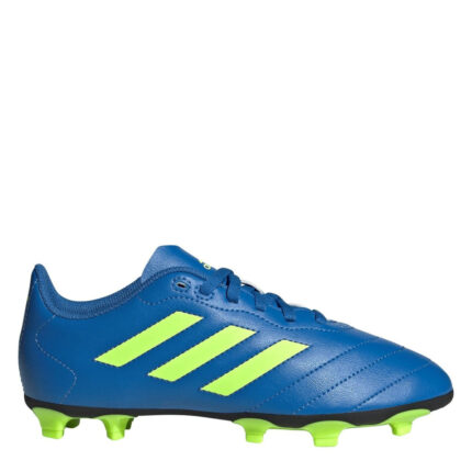 adidas Goletto Viii Junior Firm Ground Football Boots – Blue/Lemon