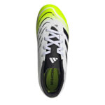 adidas Predator 4 Junior Firm Ground Football Boots – White/Blk/Lemon – view 5