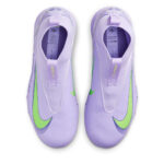 Nike Zoom Mercurial Superfly 10 Junior Turf Football Boots – Purple/Volt – view 6