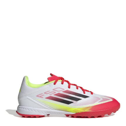 adidas F50 Turf Football Boots – White/Red
