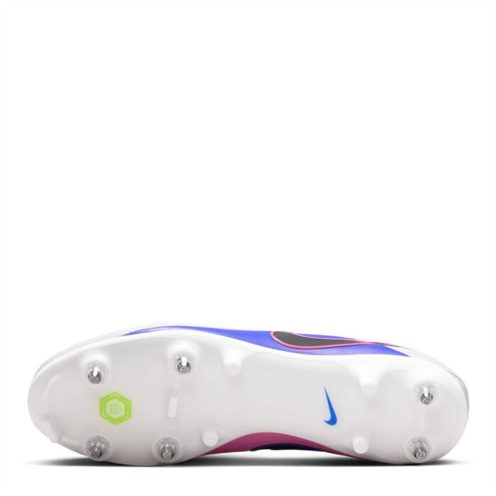 Nike Soft Ground Football Boots – Blue/Wht/Pink - Image 3