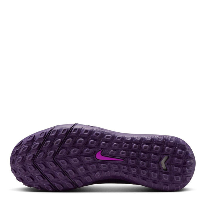 Nike Zoom Mercurial Superfly 10 Junior Turf Football Boots – Purple/Ivory - Image 3