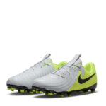 Nike Phantom Gx Ii Junior Firm Ground Football Boots – Silver/Volt – view 4