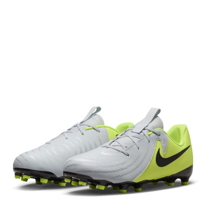 Nike Phantom Gx Ii Junior Firm Ground Football Boots – Silver/Volt – view 4