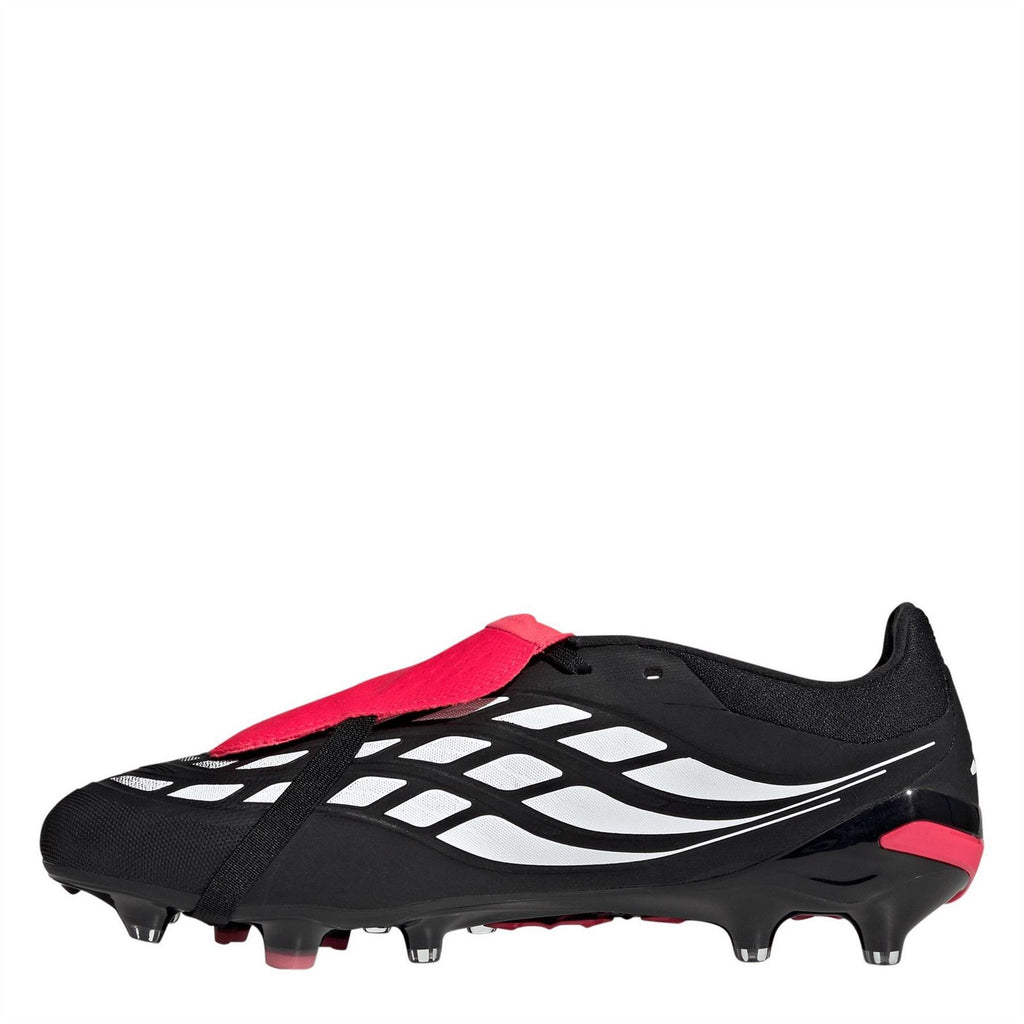adidas Predator Turf Football Boots – Black/White/Red – view 2