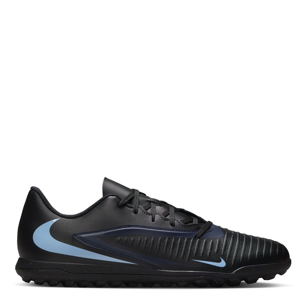 Nike Phantom 6 Low Turf Football Boots – Black/Black Nike Phantom 6 Low Turf Football Boots – Black/Black - Image 1
