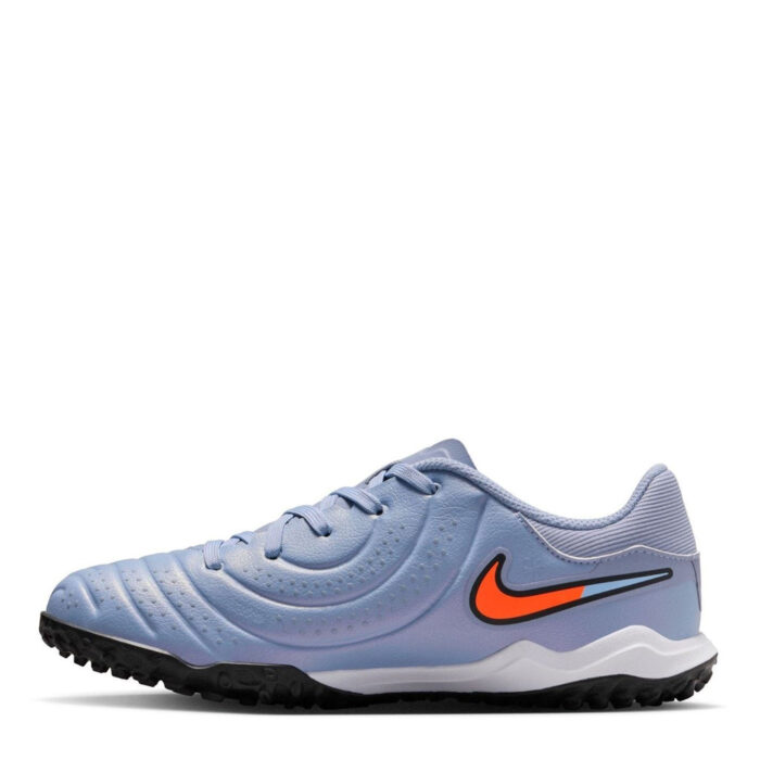Nike Tiempo Legend 10 Junior Turf Football Boots – Blue/Black - Image 3