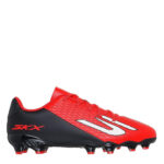 Skechers Skx.2 Junior Firm Ground Football Boots – Red/Black - Image 3