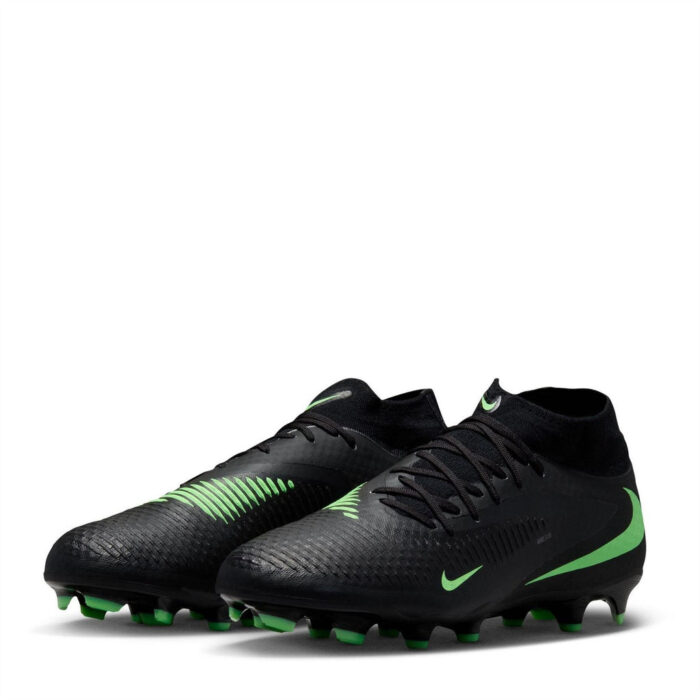 Nike Phantom 6 Multi-Ground Football Boots – Black/Green – view 4