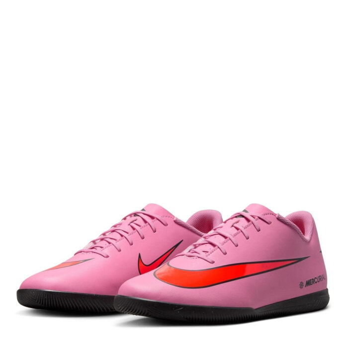 Nike Mercurial Vapor 16 Indoor Football Boots – Pink/Black – view 4