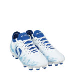 Sondico Blaze Junior Firm Ground Football Boots – White/Blue – view 4