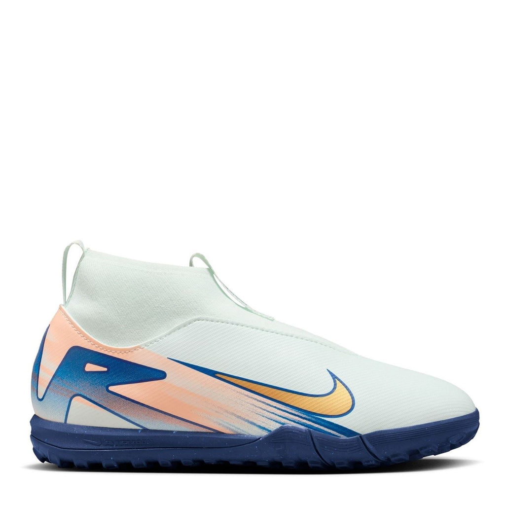 Nike Zoom Mercurial Superfly 10 Junior Turf Football Boots – Green/White