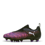 Puma Junior Firm Ground Football Boots – Puma Black. - Image 2