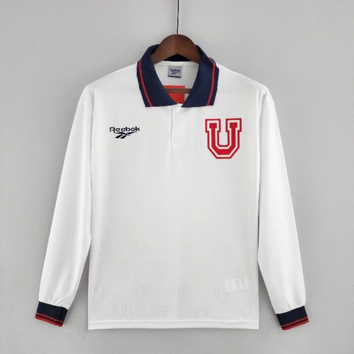 Retro Universidad De Chile 1998 Home Long Sleeve Jersey - Image 3