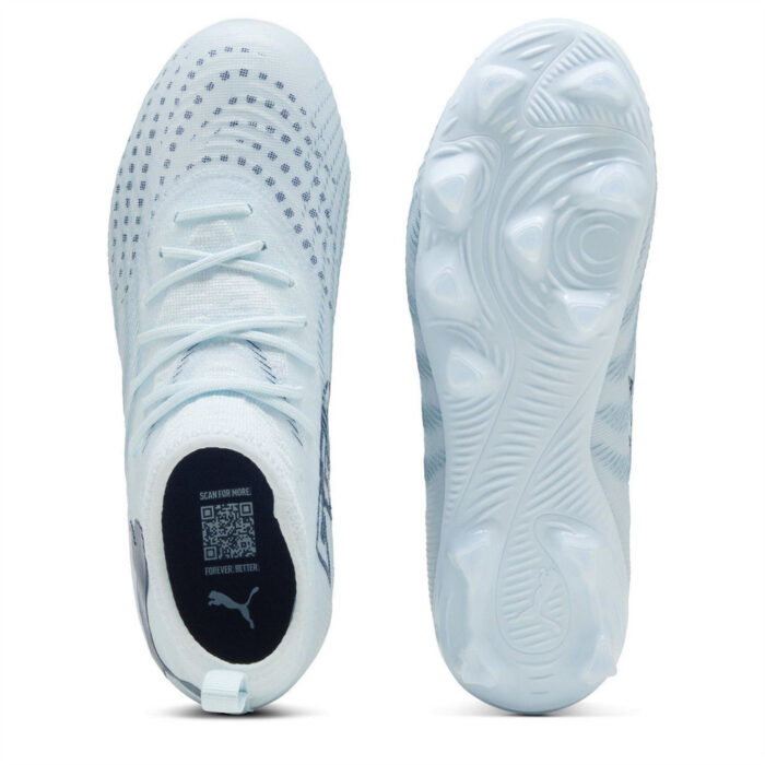 Puma Future 9 Junior Firm Ground Football Boots – Icy-Blue – view 3