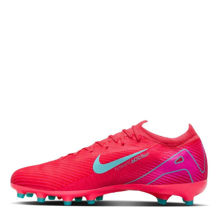 Nike Zoom Mercurial Vapor 16 Artificial Ground Football Boots – Red/Green - Image 2