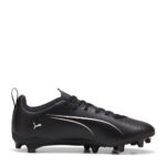 Puma Ultra Junior Firm Ground Football Boots – Black/White - Image 4