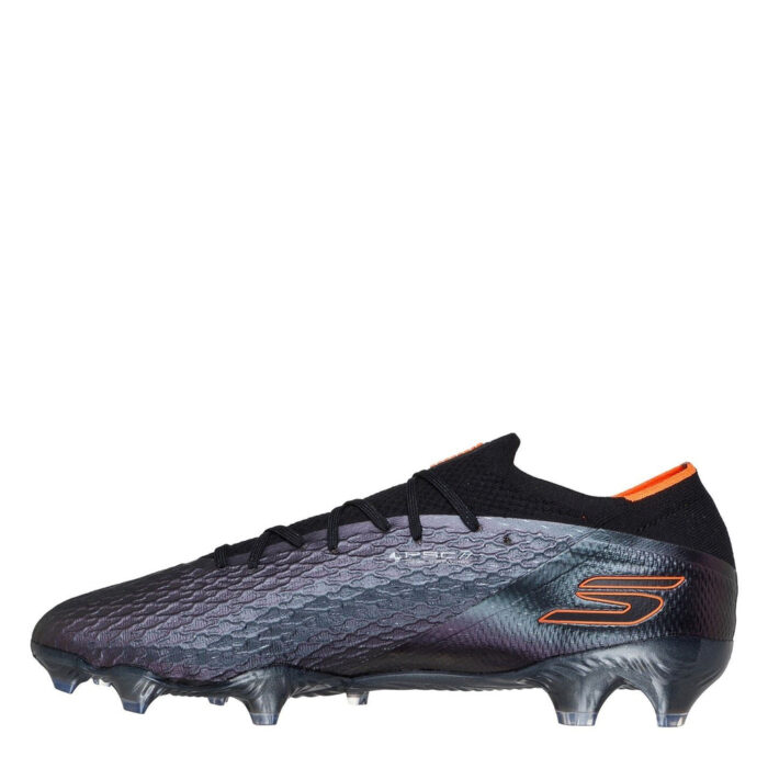 Skechers Skx 2 Firm Ground Football Boots – Black/Orange – view 2
