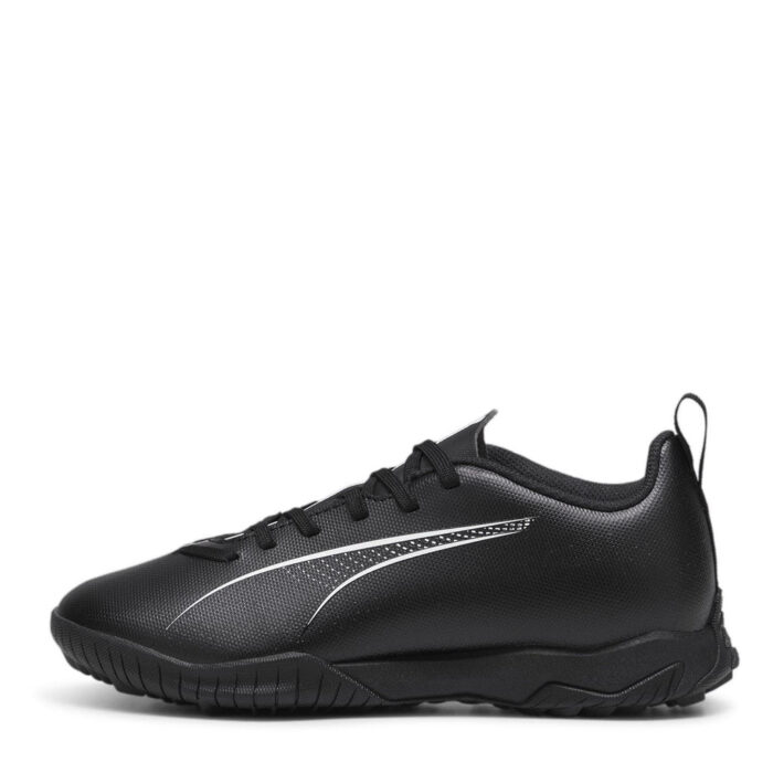 Puma Ultra 5 Junior Turf Football Boots – Black/White - Image 8