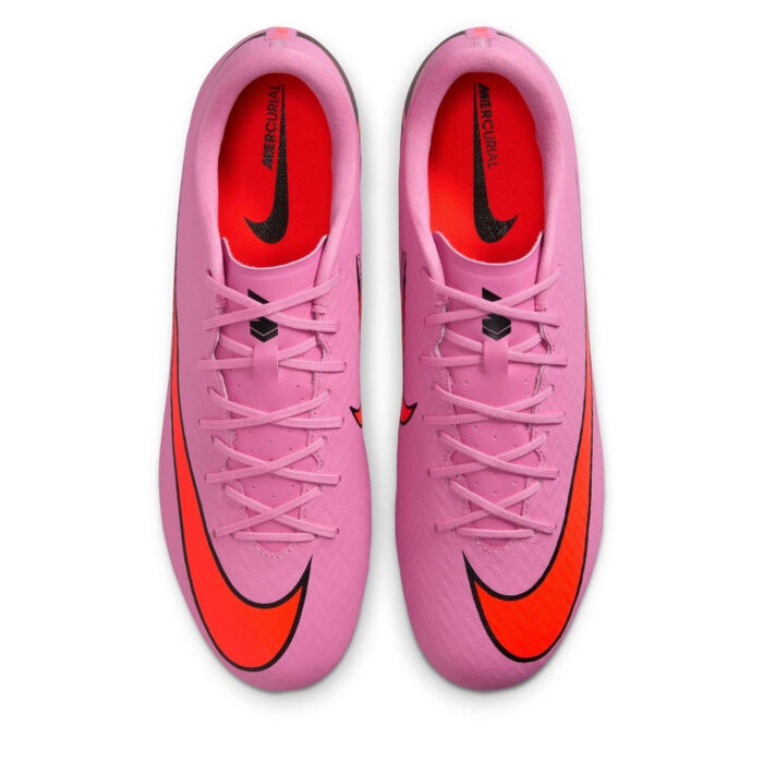 Nike Zoom Mercurial Vapor 16 Firm Ground Football Boots – Pink-Black – view 6
