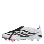 adidas Predator Artificial Ground Football Boots – White/Coral – view 2