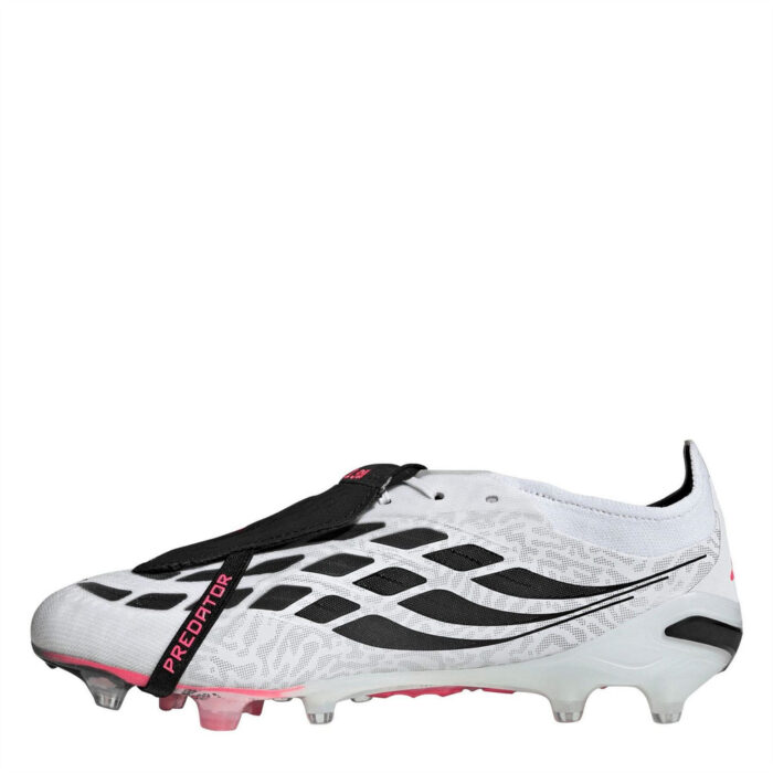adidas Predator Artificial Ground Football Boots – White/Coral – view 2
