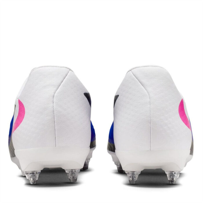 Nike Phantom 6 Low Soft Ground Football Boots – Blue/Wht/Pink – view 5