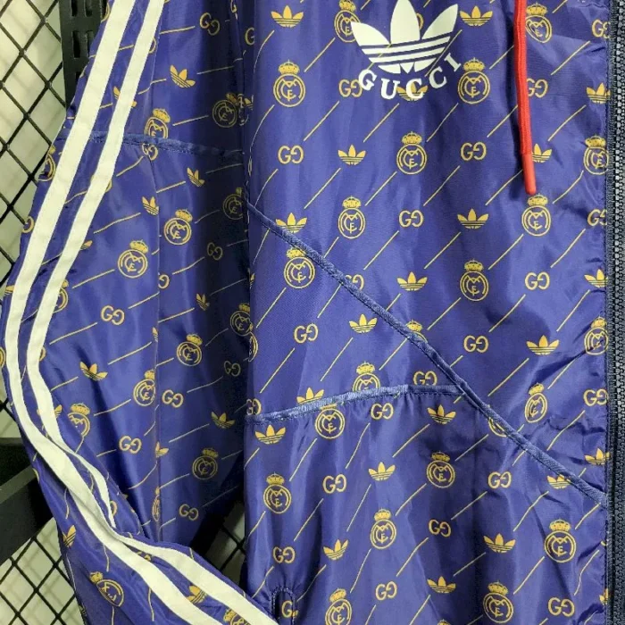 Mens Real Madrid GUCCI x JOINT 2023 Player Windbreaker - Image 3