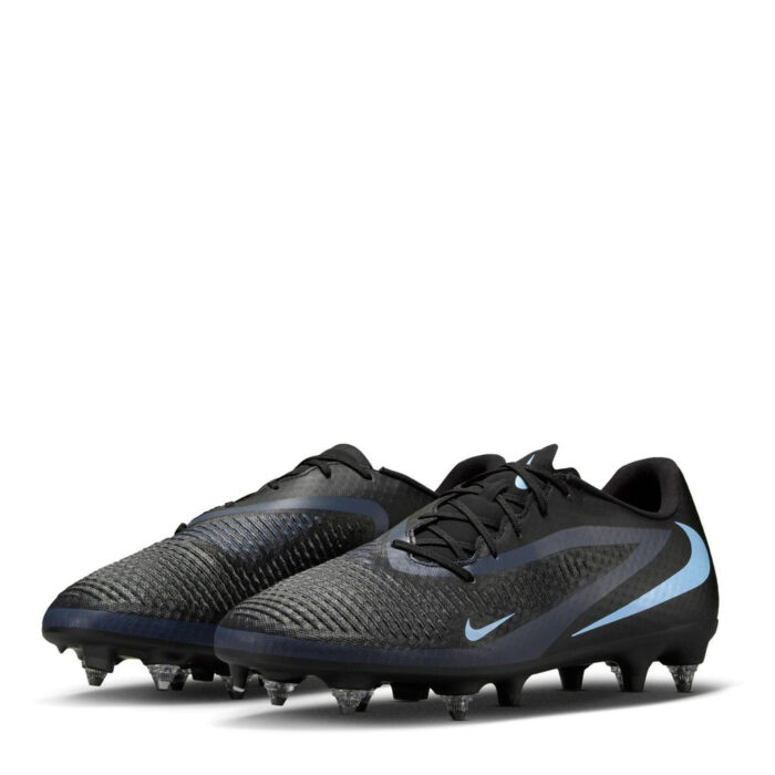 Nike Phantom 6 Low Soft Ground Football Boots – Black/Black - Image 4