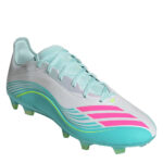 adidas F50 Firm Ground Football Boots – Wht/Pink/Blue – view 3