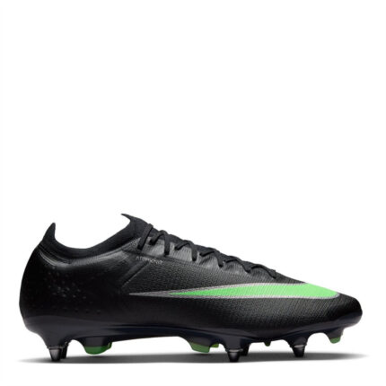 Nike Air Zoom Mercurial Vapor Soft Ground Football Boots – Black/Green