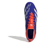 adidas Predator Firm Ground Football Boots – Blue/Wht/Red – view 5