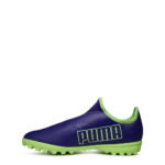 Puma Finesse Junior Turf Football Boots – Purple/Green – view 7