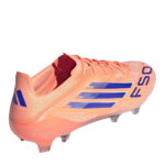 adidas F50 Firm Ground Football Boots – Orange/Blue – view 5