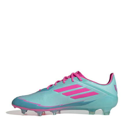adidas F50 Firm Ground Football Boots – Blue/Pink – view 2