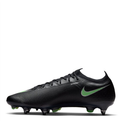 Nike Air Zoom Mercurial Vapor Soft Ground Football Boots – Black/Green – view 2