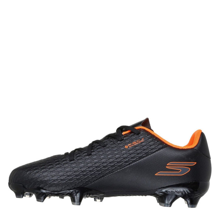 Skechers Skx.2 Junior Firm Ground Football Boots – Black/Orange - Image 2