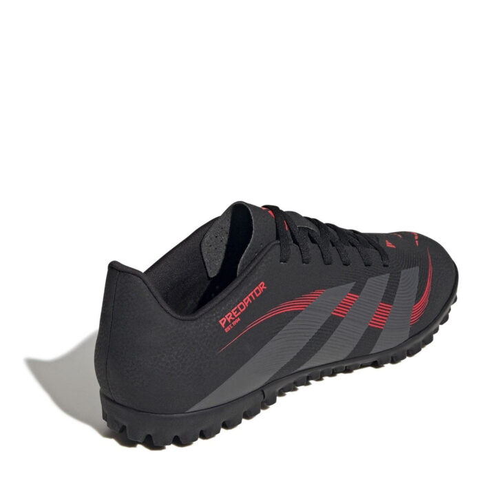 adidas Predator Turf Football Boots – Black/Grey – view 4