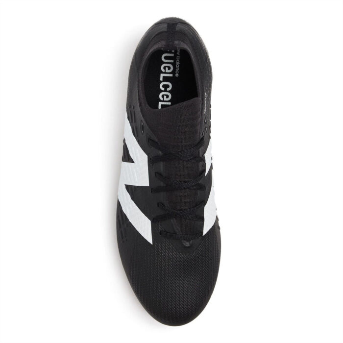 New Balance Tekela V4+ Firm Ground Football Boots – Black/White – view 6