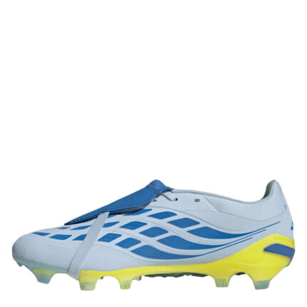 adidas Predator Firm Ground Football Boots – Blue/Yellow – view 2