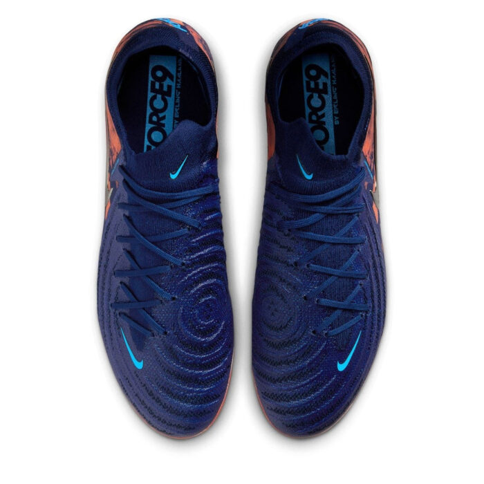 Nike Phantom Gx Ii Firm Ground Football Boots – Blue/Chrome – view 6