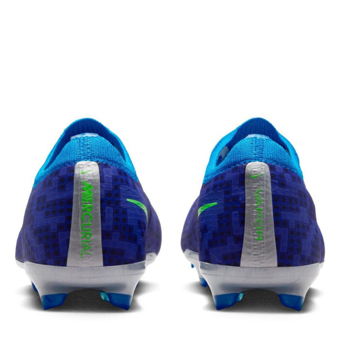 Nike Mercurial Vapor 16 Junior Firm Ground Football Boots – Conord/Green – view 5