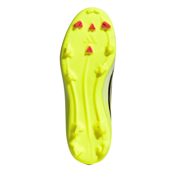adidas F50 Junior Firm Ground Football Boots – Solar Yellow – view 6