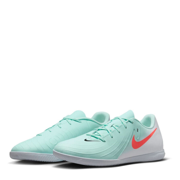 Nike Phantom Gx 2 Indoor Football Boots – Mint/Red – view 4