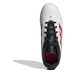 adidas Copa Pure 3 Junior Firm Ground Football Boots – White/Red – view 5