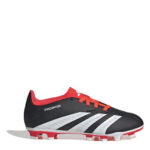 adidas Predator 24 Junior Firm Ground Football Boots – Black/White/Red – view 5