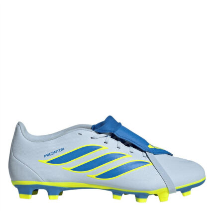 adidas Predator Fold Over Tongue Firm Ground Football Boots – Blue/Yellow