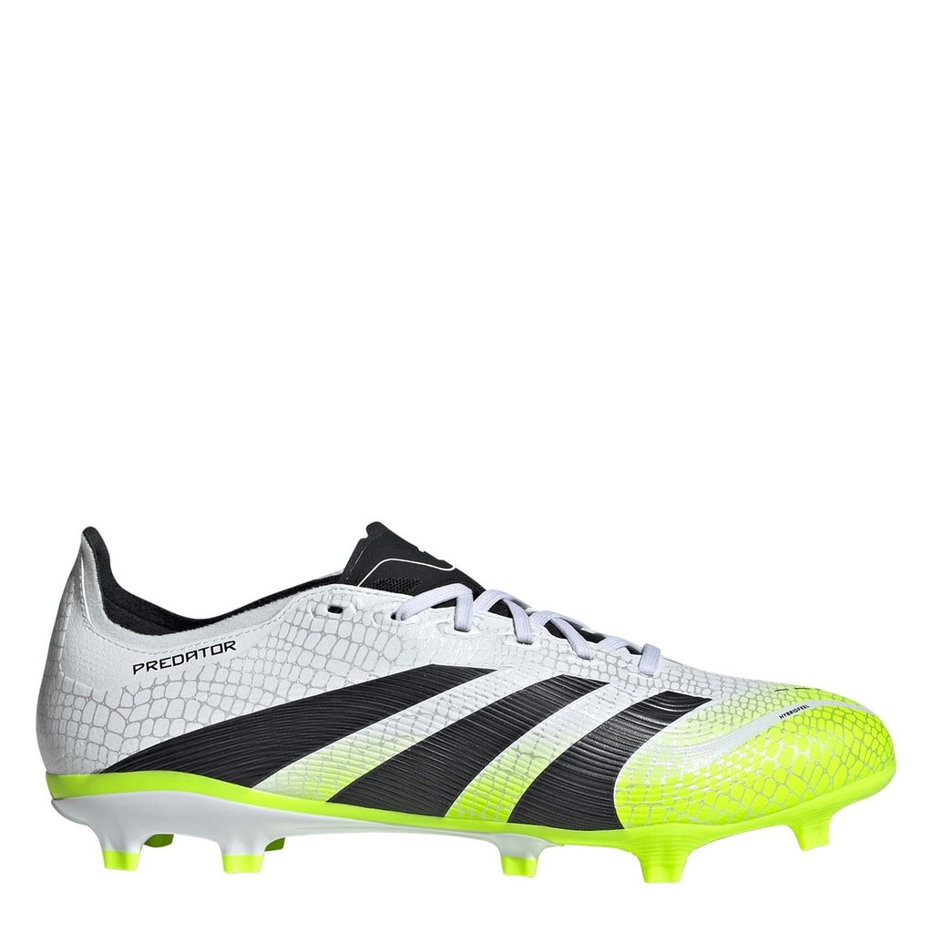 adidas Predator Firm Ground Football Boots – White/Blk/Lemon adidas Predator Firm Ground Football Boots – White/Blk/Lemon - Image 1