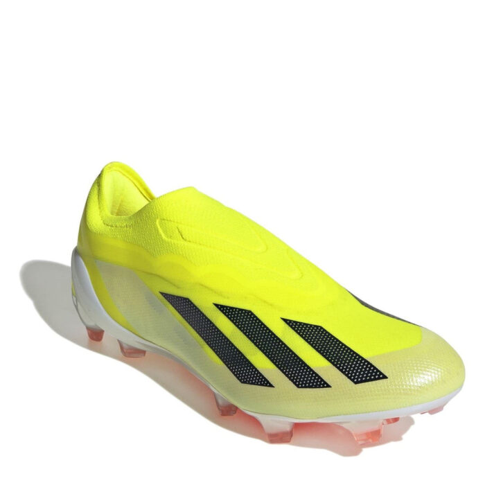 adidas X Crazyfast Firm Ground Football Boots – Team Solar Yell – view 3